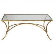  24639 - Uttermost Alayna Gold Coffee Table